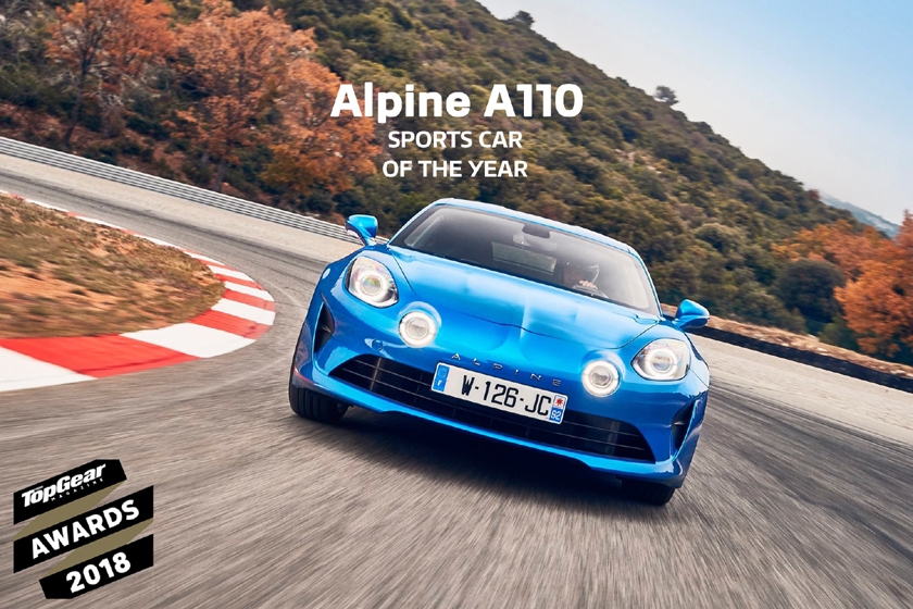 Alpine A110 ist „Sports Car of the Year”