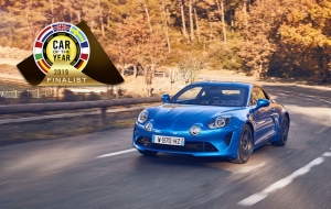 Alpine A110 im Finale bei der Wahl zum „Car of the Year 2019”